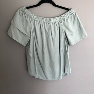 🦋3 for $30🦋 Off the Shoulder Mint Green Top